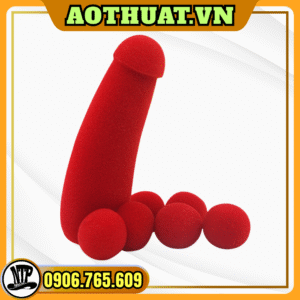 Ảo thuật bông banh dương vật, bông banh kiu