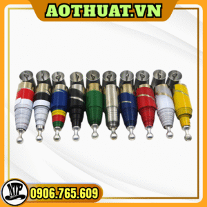 Ảo thuật gậy thu thép bạc, gậy thành khăn thép bạc