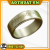 Ảo thuật nhẫn nam châm pk ring bạc hoa văn