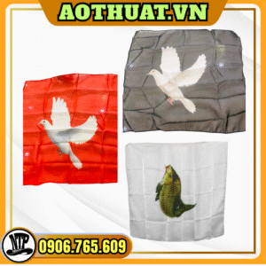 Khăn vuông 45cm hình chim bồ câu