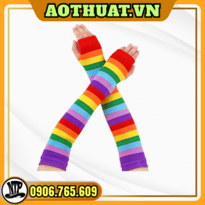 Găng tay chú hề 7 sắc cầu vồng