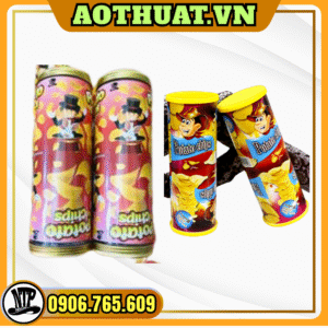 Ảo thuật ống bánh ra trăn nhựa 2 đầu