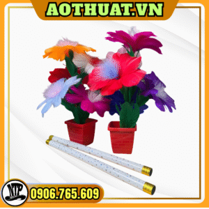 Ảo Thuật Đũa Ra Hoa Lớn 5 Hoa / 7 Hoa – Phụ Kiện Biểu Diễn Sân Khấu Ảo Thuật Chuyên Nghiệp