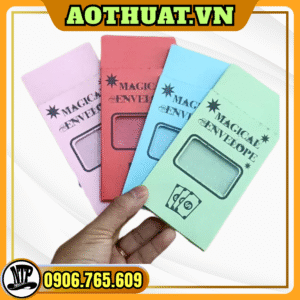 Ảo Thuật Phong Bì Biến Tiền 1, 2 Lần – Phụ Kiện Ảo Thuật Thần Kỳ Cho Sân Khấu