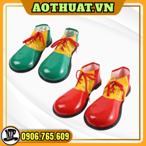 Giày chú hề vải simili mũi to