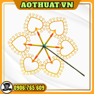 Tay cầm dụng cụ tạo bong bóng sáu đầu 1,5m