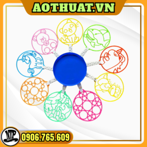 Bộ dụng cụ tạo bong bóng 10 món động vật (Size lớn)