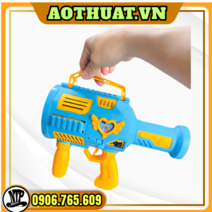 Súng bắn bong bóng xà phòng, màu xanh