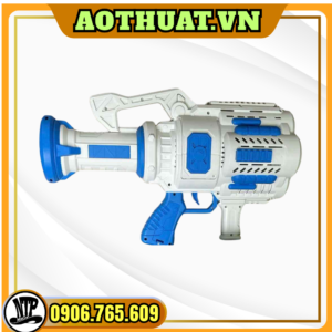 Súng Bắn Bong Bóng Xà Phòng Màu Trắng